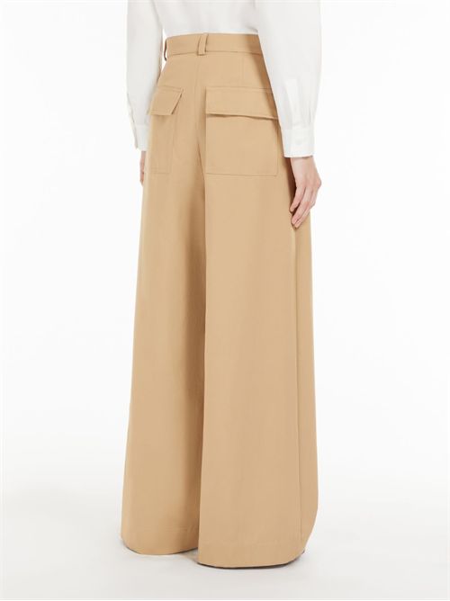 Pantalone ampio in gabardina di cotone WEEK END Max Mara | NEBBIE2515131121600001